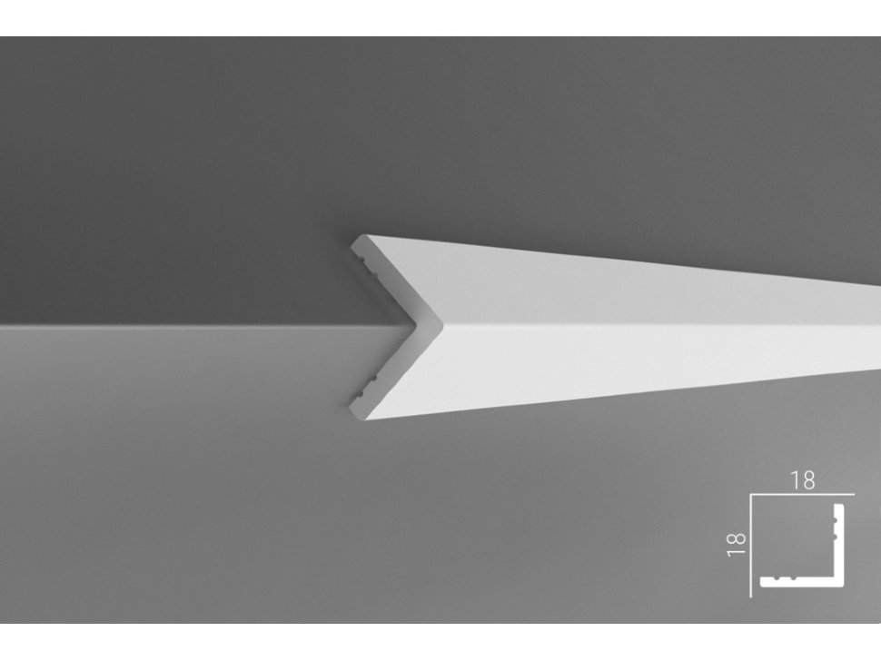 Коска Угол У2 (18х18х2000мм) (AX002)