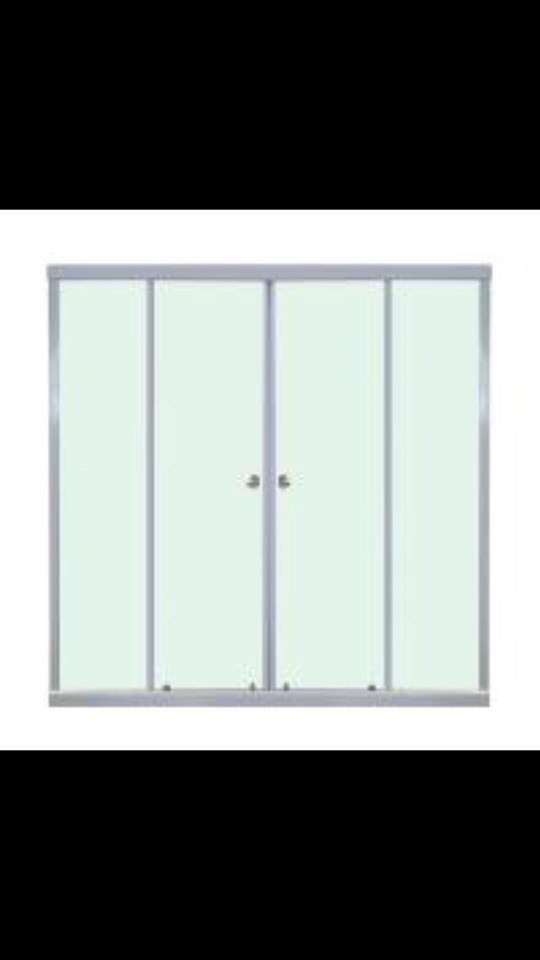 Штора д/ванной  2 двери  1500 Риф