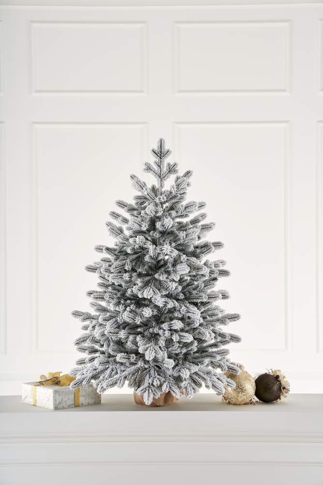 MAX CHRISTMAS Ель искусственная Византийская заснеженная  70см литая 100% PE ВИЗЗ 07