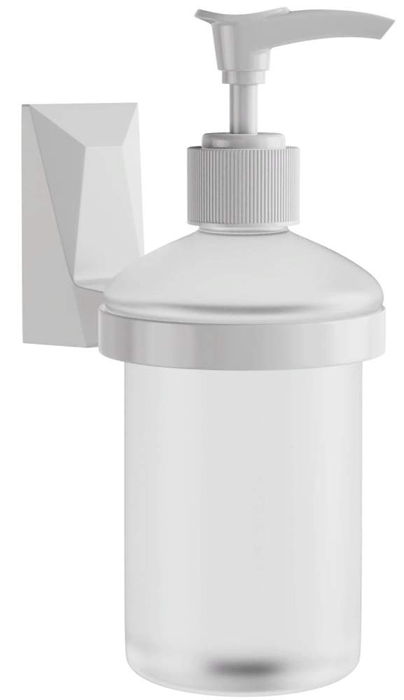 Дозатор д/жидкого мыла ICE White KLE-ICE041WT