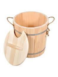 Запарник "Банные штучки" 15л  липа, с крышкой  03592