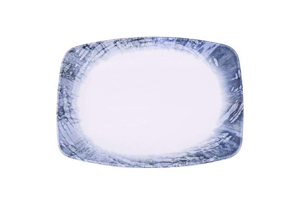PORLAND Vortex DS.1 Блюдо 118432 прямоугольное 32х23см фарфор