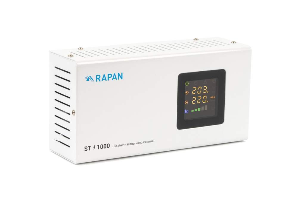 Стабилизатор RAPAN ST-1000   , 1000ВА , Uвх. 100-260В  8900