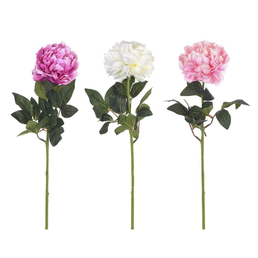 REMECO COLLECTION Цветок 726619 Пион L15 W15 H72см  