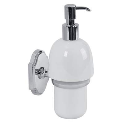 Дозатор д/жидк. мыла Veragio STANFORD VR.STD-7770.CR  хром/керамика