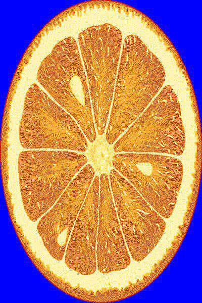 Ковер Baby Carving  6201  1,5х1,5  Oranj/Oranj  Круг