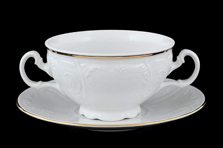 BERNADOTTE Отводка золото Набор бульонных пар 360мл ВЕ311011/16312