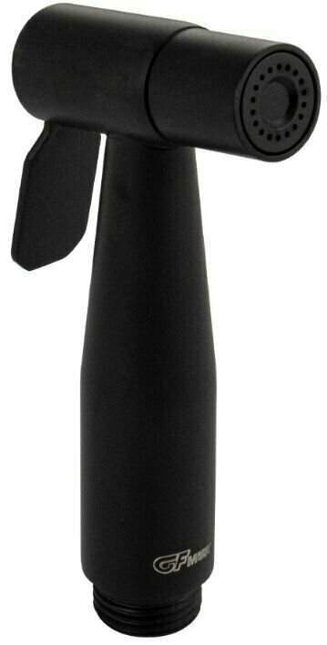 Лейка гигиен. GFmark  6139  д/биде черного цв. из нерж.ст.