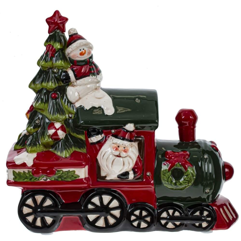 REMECO COLLECTION Фигурка 809165 Поезд с подсветкой 28х12х26см (3хААА) 