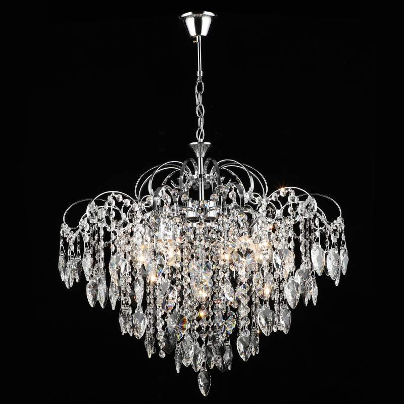 Люстра E2286/6 CH хром 6х60W E27 d600 h540