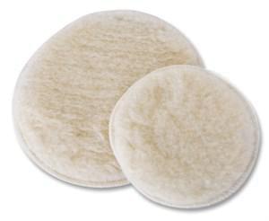 Круг из овчины на липучке ( Auto-mobile) 125мм  002-02-001