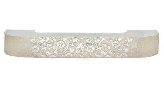 Карниз с поворотом Крокус 3-х рядн. Белое золото 3,2  74591