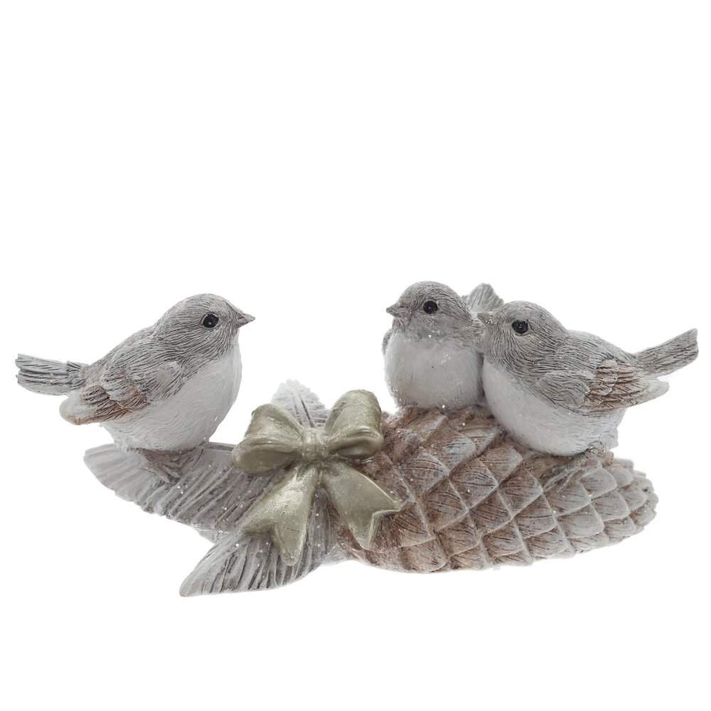 REMECO COLLECTION Фигурка 826273 Птички на шишках 16х6х7см (полимер)