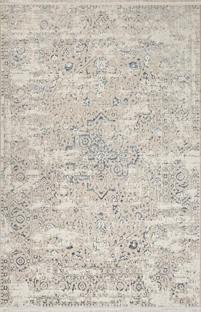 Ковер MIKONOS F584AH  2x2,9  STAN, CREAM / D.BLUE