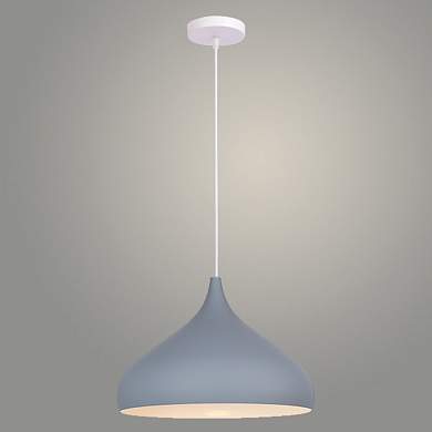 Подвес 7558/320 GR+WT серый/белый 1х40W E27 d320 h280, TXN22