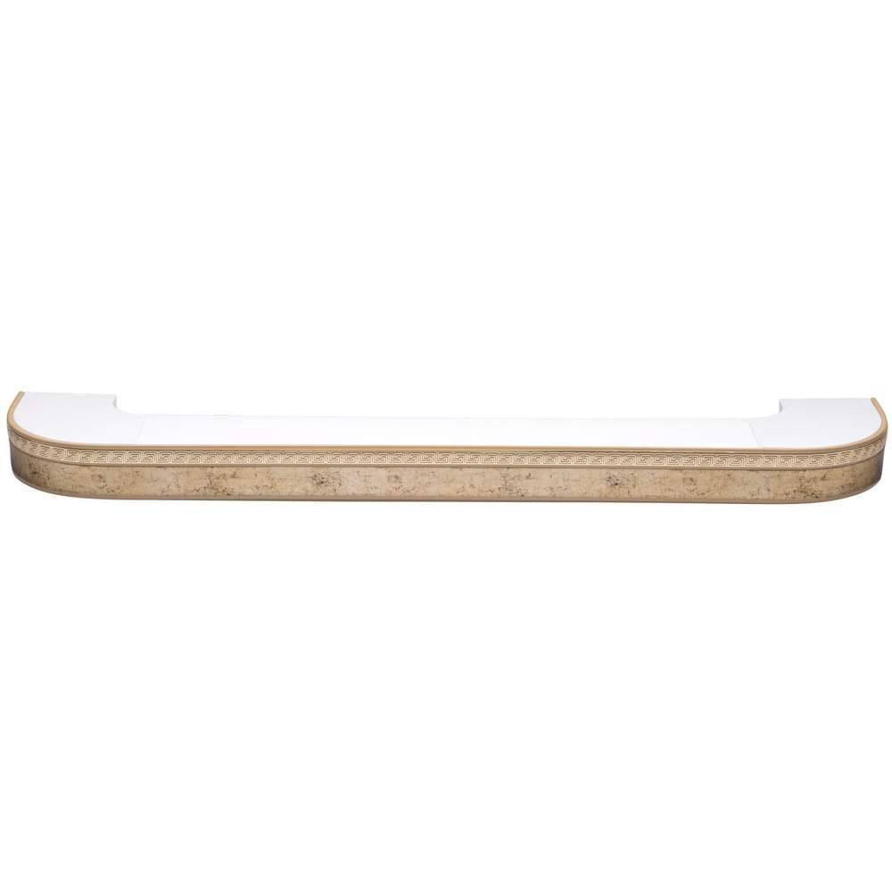 Карниз с поворотом Хит-Греция 3-х рядн. Бронза 2,0  65975