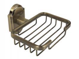 Мыльница-решетка Veragio STANFORD VR.STD-7752.BR  настенная  бронза