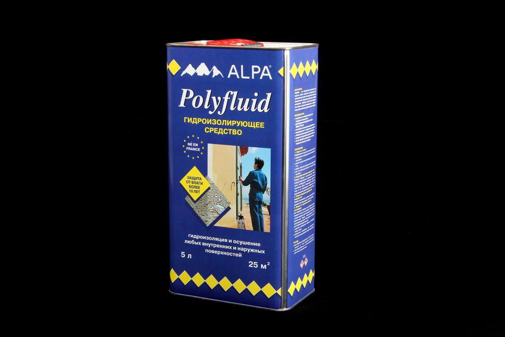 Влагозащитный состав Полифлюид  5л   Альпа