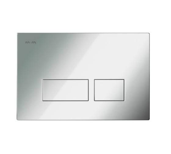 Клавиша  I047051 PRO S  д/инсталляции пневм.,пластик,глянц. хром