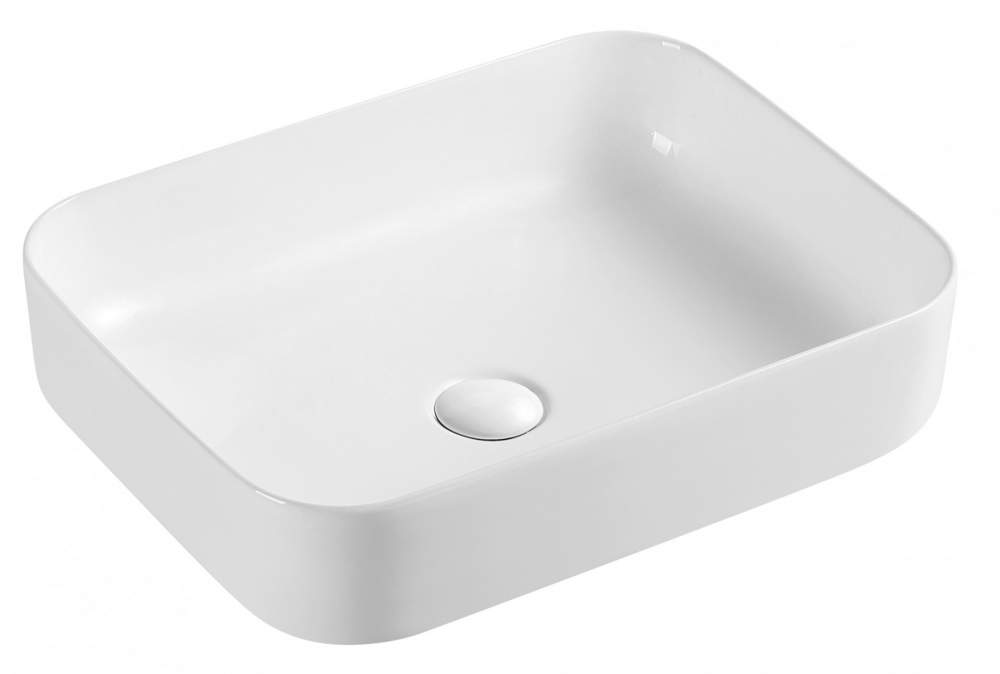 Раковина RD-417/50.US накладная на столешницу, белая 500х400х135мм H 