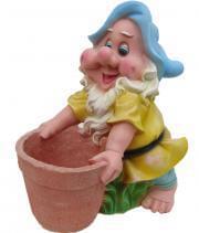 Гном  ФП168  с горшком 40см 