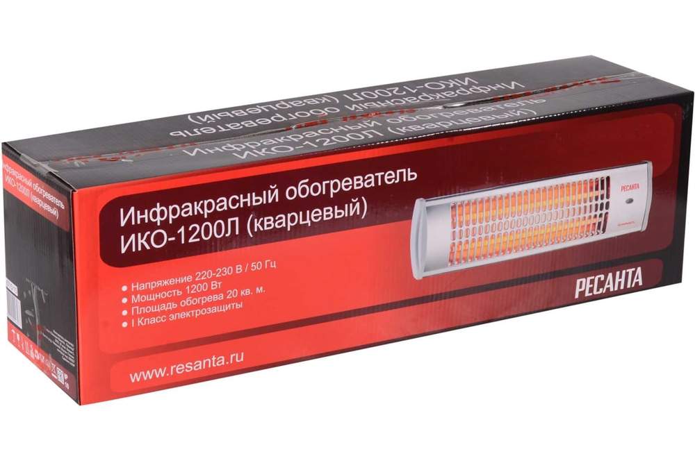 Обогреватель ИКО-1200Л инфракр. Ресанта 67/5/15