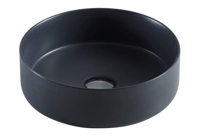 Раковина накладная AZ-3134 MDG тем.серый матовый  355*355*120мм