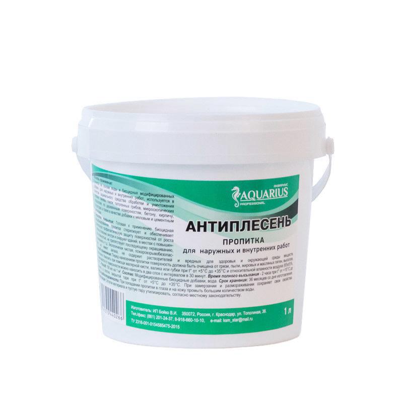 Антиплесень Аквариус  1л пропитка