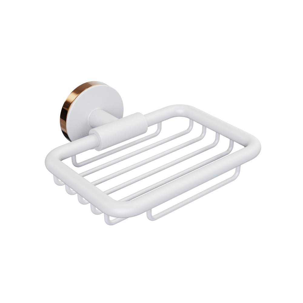 Мыльница д/ванной решетчатая белый LORD Fora FOR-LORD040WT