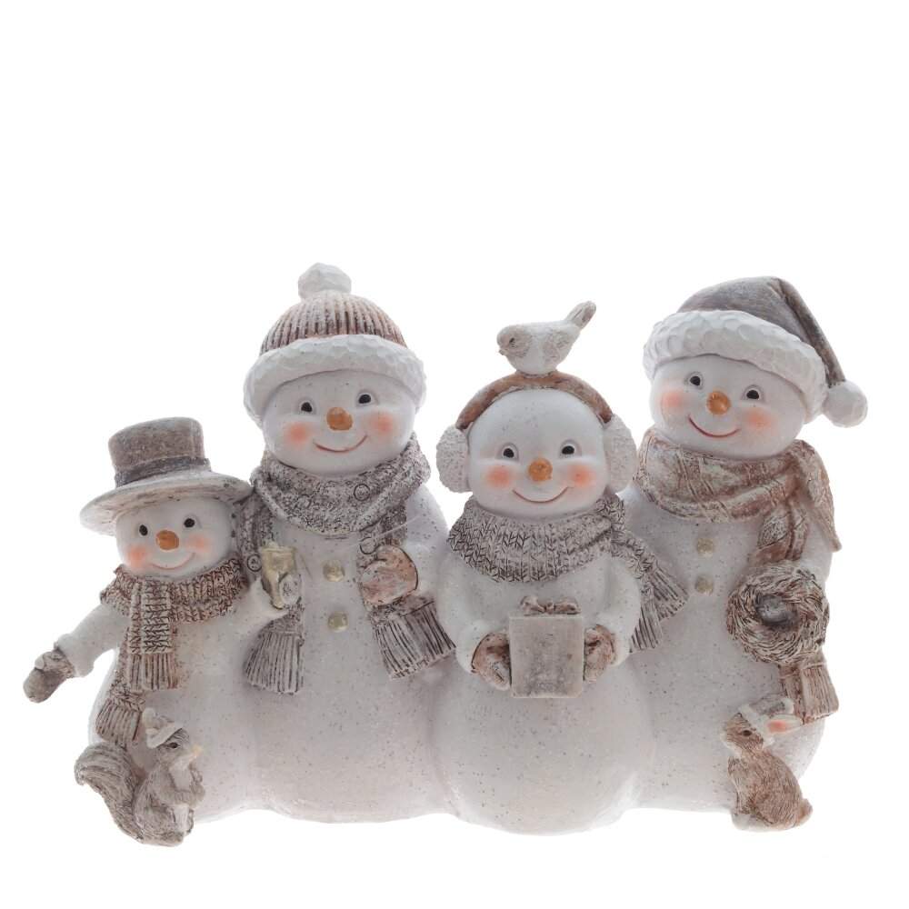 REMECO COLLECTION Фигурка 811312 Снеговики 19х7х12,5см 