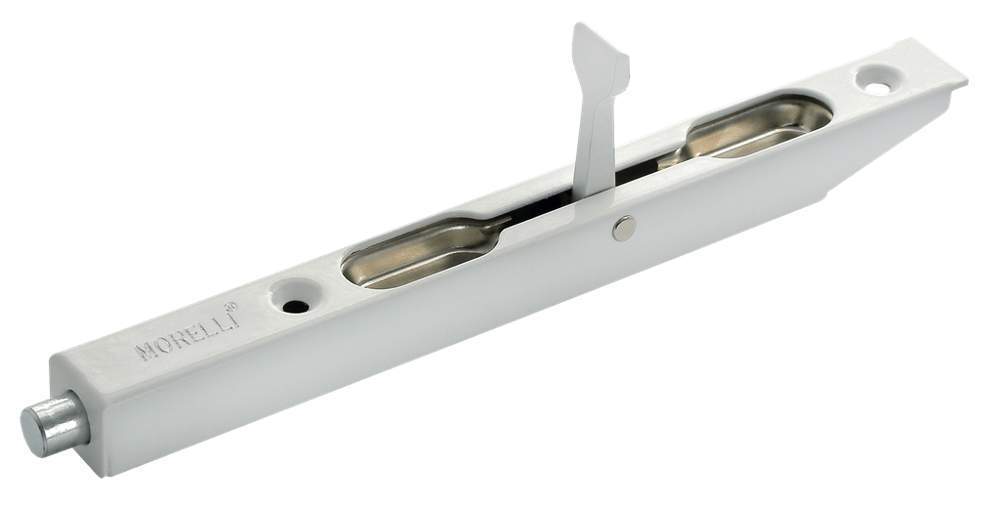 Шпингалет торцевой L160 W  белый