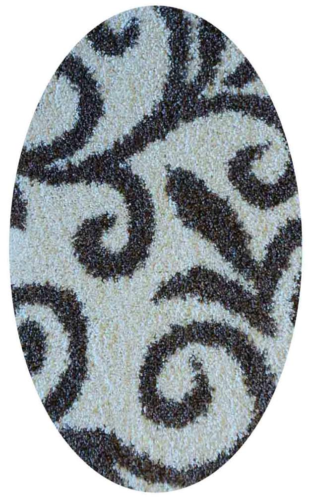 Ковер Шегги-софт  SH013 V 161 - 2,3  овал