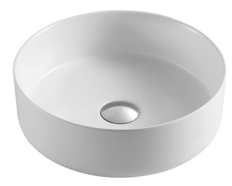 Раковина RD-102 накладная на столешницу, белый 360х360х125мм