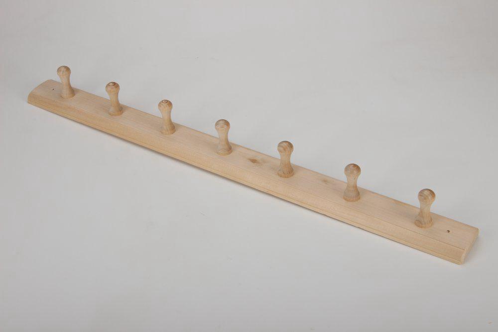 Вешалка  7-ми рожковая  липа  Банные штучки  32139