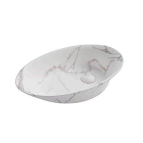 Раковина RD-461 накладная на столешницу, белый  550х320х140мм