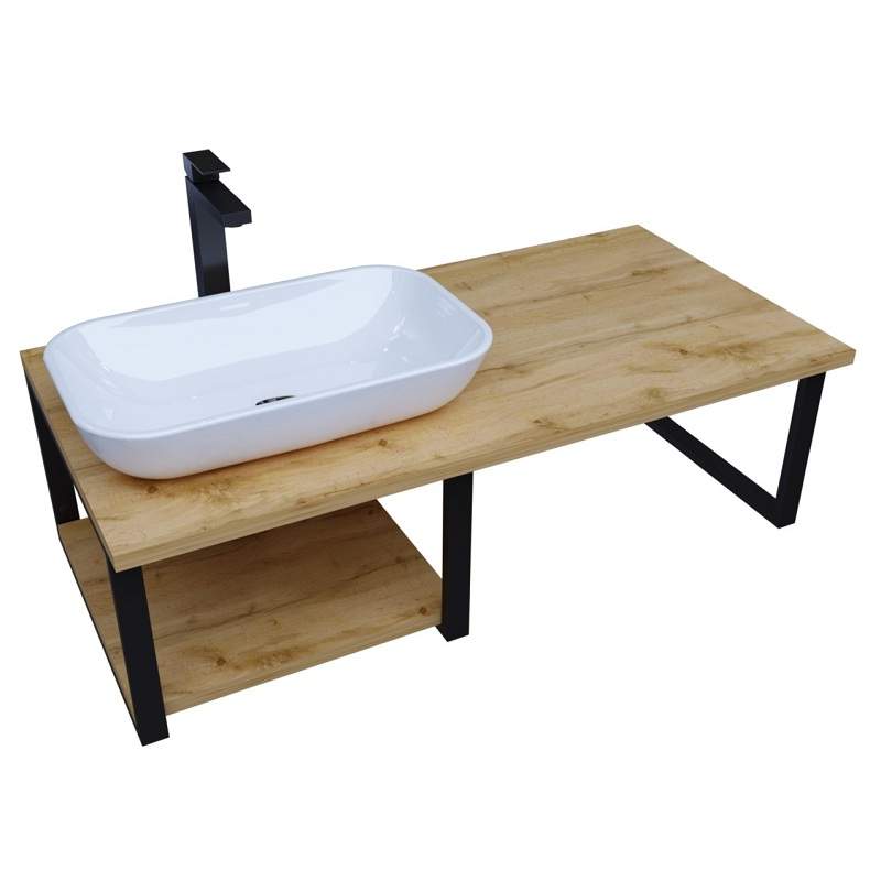 Столешница Grunge Loft под стирал.маш. 120 дуб вотан  9403609009