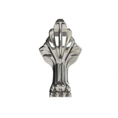 Ножки д/ванны Роксбург  серебро 4шт.  