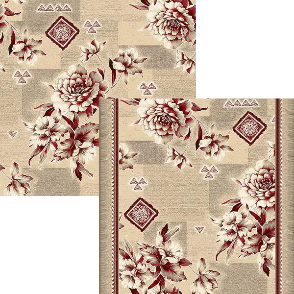 Дорожка принт  Витебск 1743/a2/105  0,6м