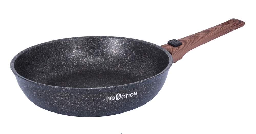 KUKMARA Сковорода сгои282a 280х65мм АП Granit ultra Induction (original) съемная ручка 