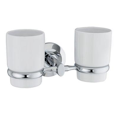 Подстаканник /хром/ Wasserkraft  К-6228DC  двойной Rhein