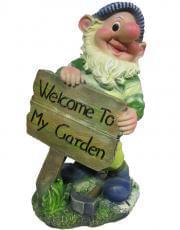 Гном  ФП106  с табличкой  52см 