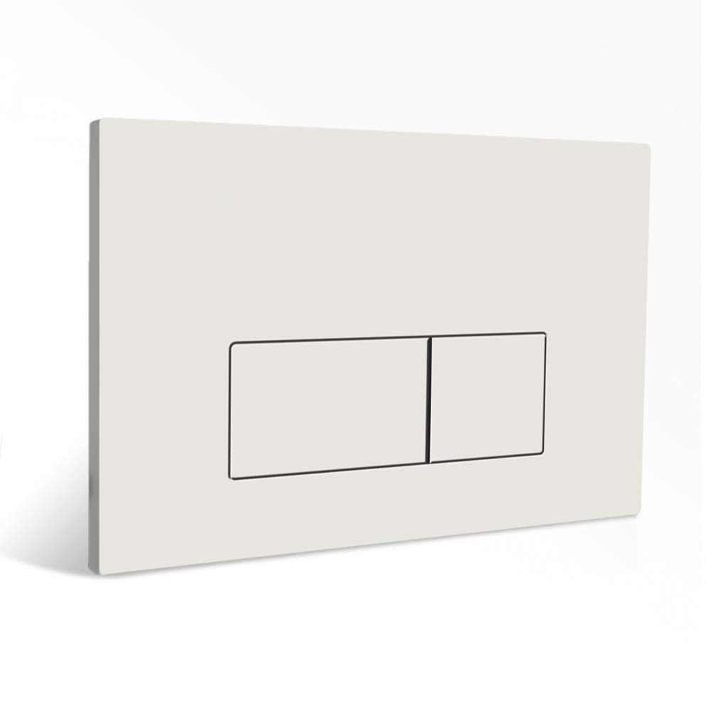 Кнопка REDO квадратная д/инсталяции , пластик белая RD-8103 WHITE