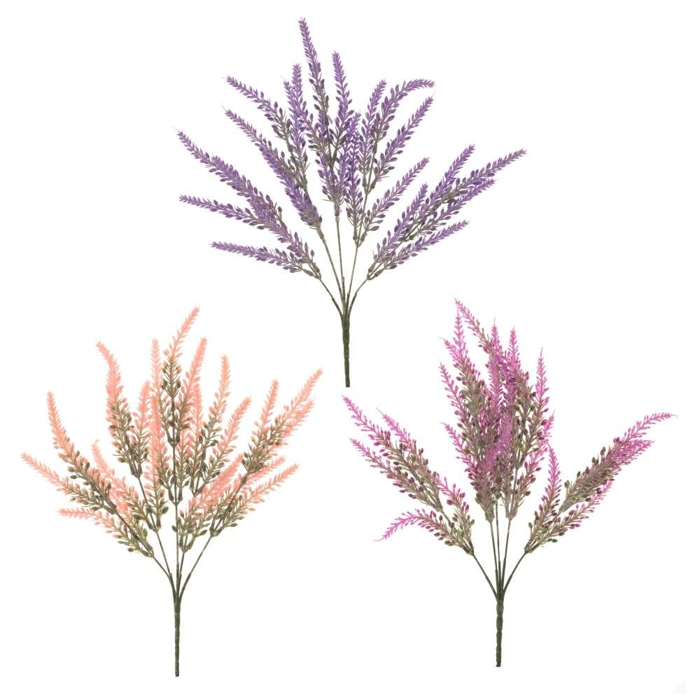 REMECO COLLECTION Цветок 262093 Вереск L15 W15 H37см  