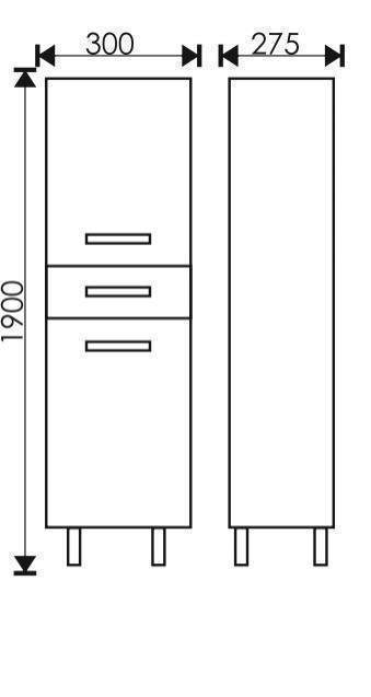 Пенал EVA GOLD  30 (с ящиком)