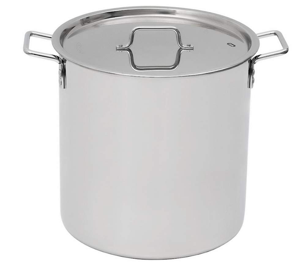 КАТУНЬ Общепит Котел 30л d35 h35 высокий с мет.крышкой нерж.тройное дно КТ-ОБ-31 КВ