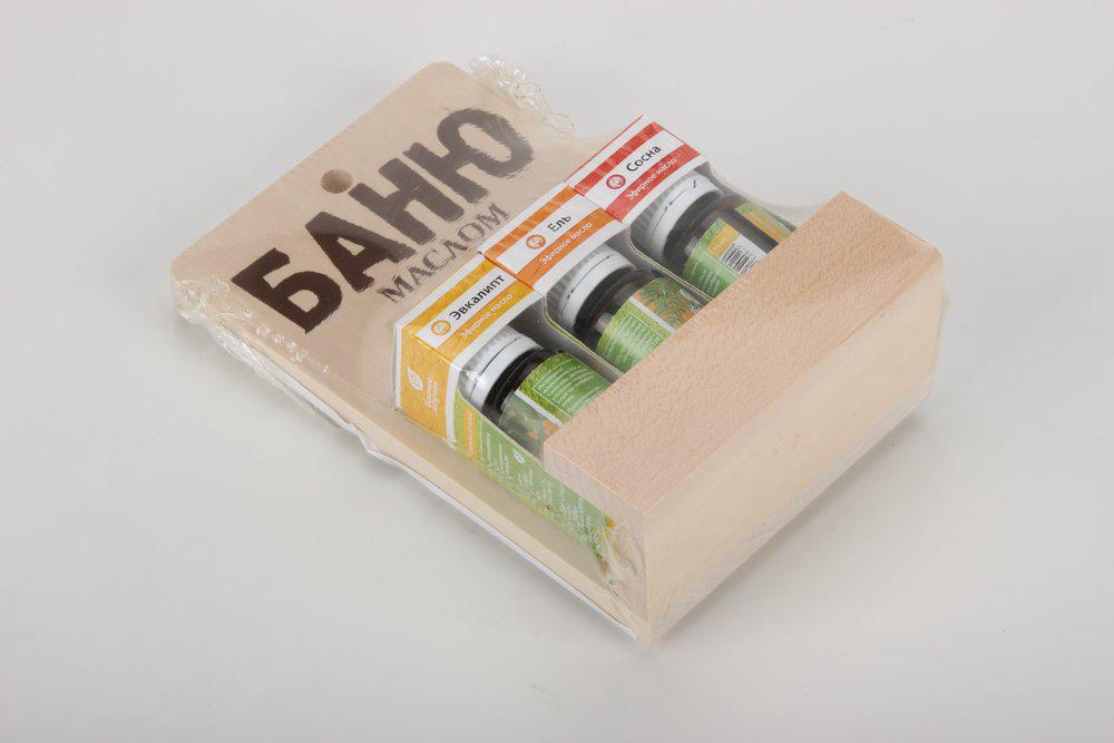 Набор эфирных масел  "Баню маслом не испортишь"  32157