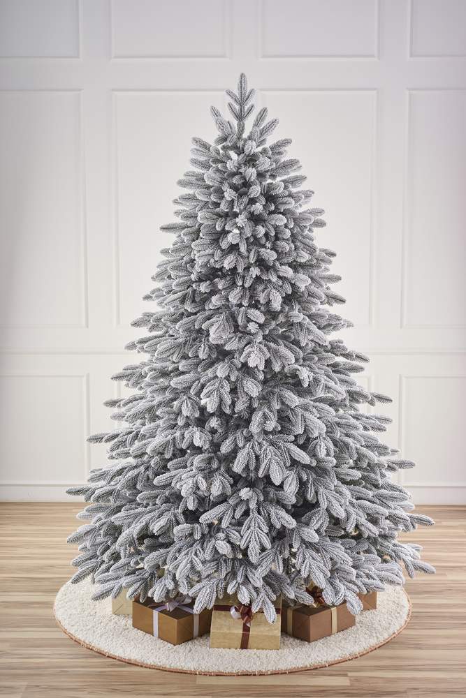 MAX CHRISTMAS Ель искусственная Романовская заснеженная 210см 100% PE шарнирная система ЕЛРМЗ 21