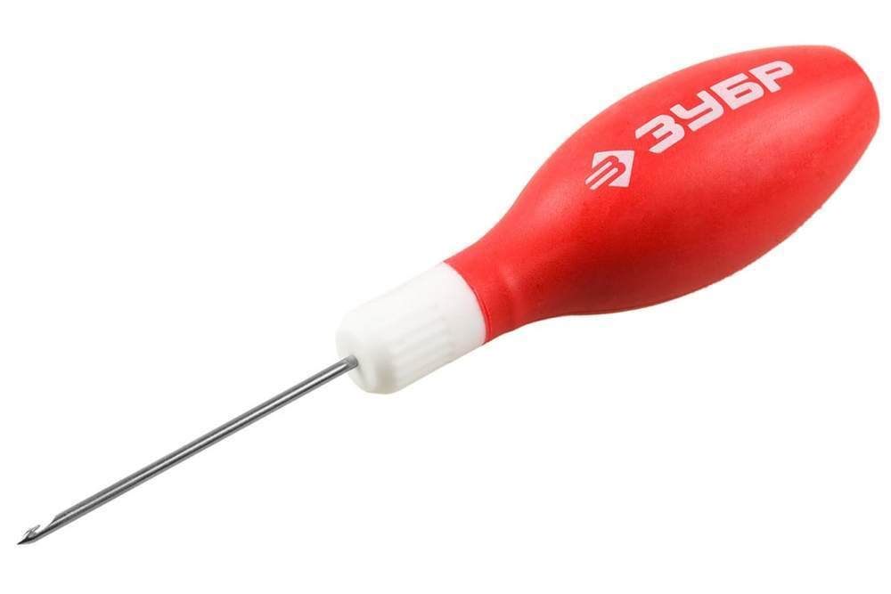 Шило Зубр Мастер сапожное, эргон.обрез.рукоятка,дл60мм  09570-2