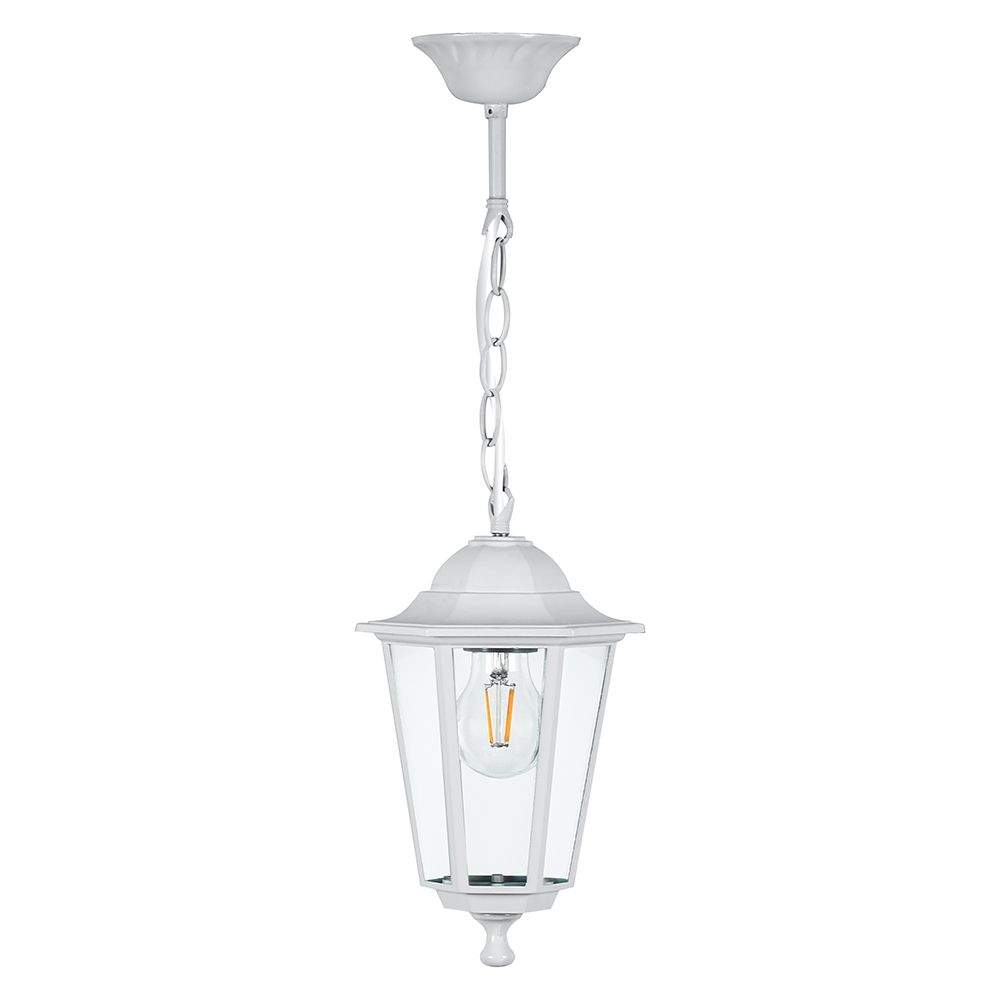 Светильник FERON  6105 60W шестигранник белый   11059