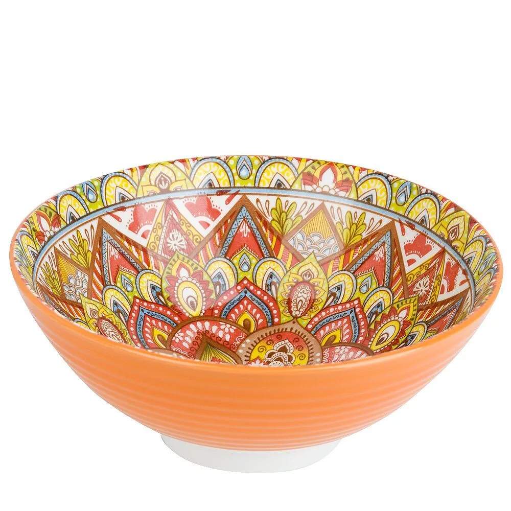 NOUVELLE HOME Arabesque оранжевый Салатник 0860095 1200мл 20см